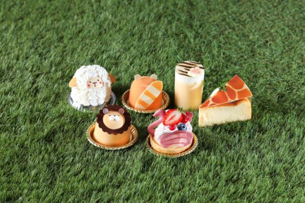 動物をモチーフにしたケーキ